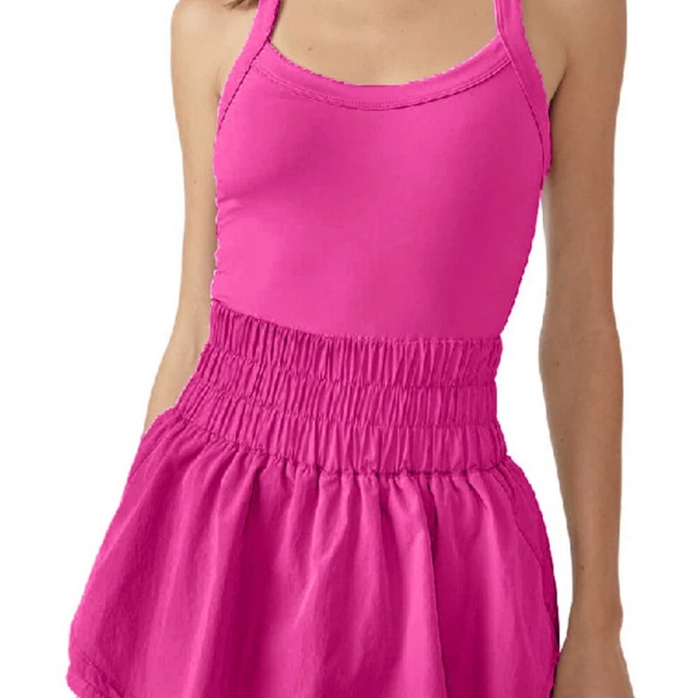 Elegant Pink Women's Dress